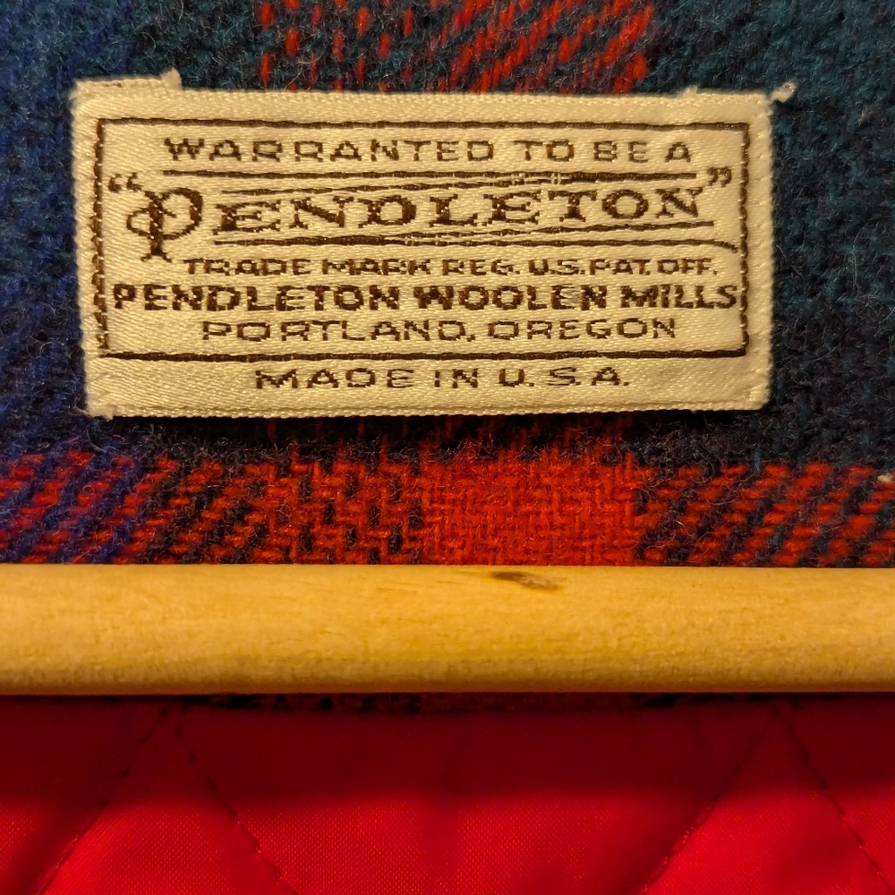 Pendleton Women’s Plaid Lined Jacket Large - image 4